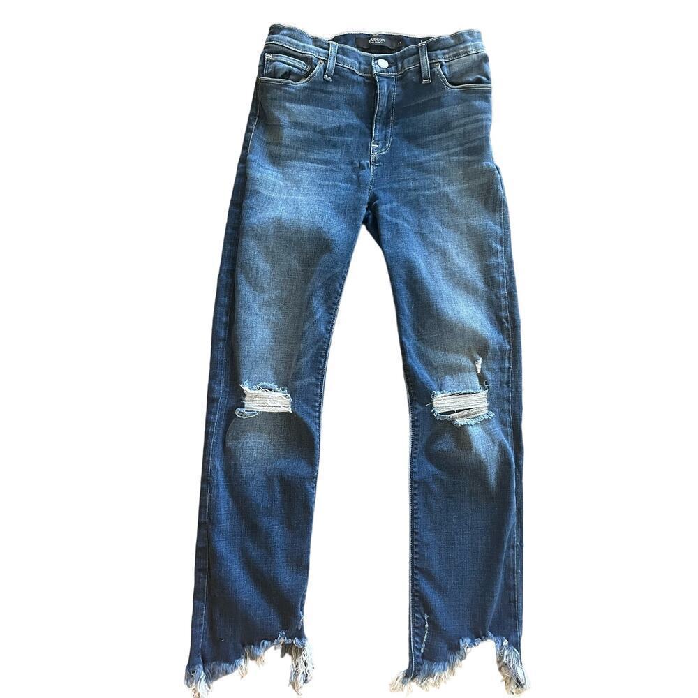 Hudson Women’s Nico Super Skinny Chewed Hem Jeans Size 27​​​​​